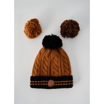 CABAÏA - Bonnet marron en acrylique - Unisexe - Taille TU - Modz