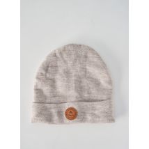 CABAÏA - Bonnet beige en acrylique - Unisexe - Taille TU - Modz