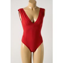 PAIN DE SUCRE - Maillot de bain 1 pièce rouge en polyamide - Femme - Taille 36 - Modz
