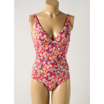 GRAIN DE SABLE - Maillot de bain 1 pièce rouge en polyamide - Femme - Taille 38 - Modz