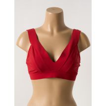 PAIN DE SUCRE - Haut de maillot de bain rouge en polyamide - Femme - Taille 40 - Modz