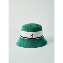 KANGOL - Chapeau vert en acrylique - Homme - Taille 54 - Modz