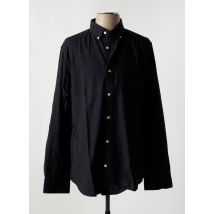 GANT - Chemise manches longues noir en coton - Homme - Taille M - Modz