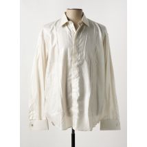 TORRE - Chemise manches longues blanc en coton - Homme - Taille XL - Modz