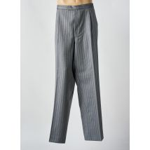 WILVORST - Pantalon droit gris en laine - Homme - Taille 56 - Modz