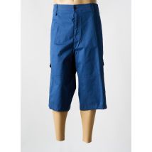 BUGATTI - Pantacourt bleu en coton - Homme - Taille 58 - Modz