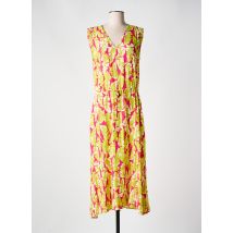 TOUPY - Robe longue vert en viscose - Femme - Taille 36 - Modz