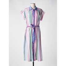 STELLA FOREST - Robe longue bleu en coton - Femme - Taille 38 - Modz