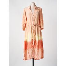 MKT STUDIO - Robe mi-longue rose en viscose - Femme - Taille 40 - Modz