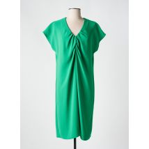 TOUPY - Robe mi-longue vert en polyester - Femme - Taille 40 - Modz