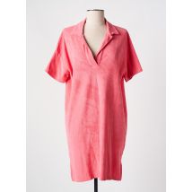 HARTFORD - Robe courte rose en coton - Femme - Taille 38 - Modz