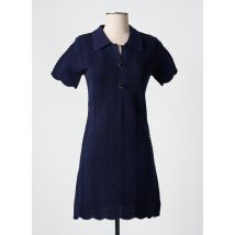 THE GOOD FAMILY - Robe courte bleu en viscose - Femme - Taille 38 - Modz