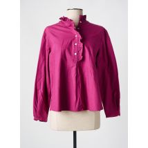 HOD - Chemisier violet en coton - Femme - Taille 34 - Modz