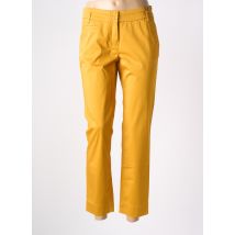 ATELIER GARDEUR - Pantalon chino jaune en coton - Femme - Taille 38 - Modz