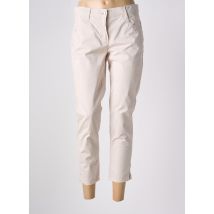 GARDEUR - Pantalon 7/8 beige en coton - Femme - Taille 42 - Modz