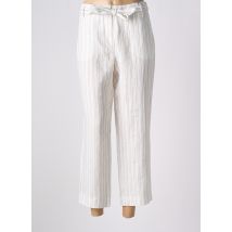 ATELIER GARDEUR - Pantalon large beige en lin - Femme - Taille 38 - Modz