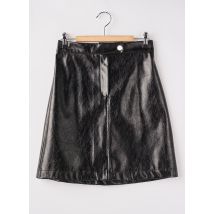 JANE WOOD - Jupe courte noir en polyurethane - Femme - Taille 36 - Modz