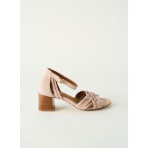 ATELIER FEMININ - Sandales/Nu pieds rose en cuir - Femme - Taille 36 - Modz