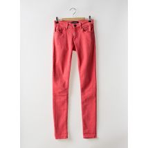 REPLAY - Jeans coupe slim rouge en coton - Femme - Taille TU - Modz
