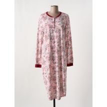 CALIDA - Chemise de nuit rose en coton - Femme - Taille 44 - Modz