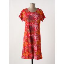 PASTUNETTE - Chemise de nuit rouge en coton - Femme - Taille 38 - Modz
