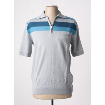 PAUL RHODAMEL - Polo bleu en acrylique - Homme - Taille M - Modz