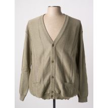 PAUL RHODAMEL - Gilet manches longues vert en acrylique - Homme - Taille XL - Modz