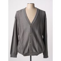 PAUL RHODAMEL - Gilet manches longues gris en acrylique - Homme - Taille XL - Modz