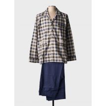 ARMORIAL - Pyjama bleu en coton - Homme - Taille 44 - Modz