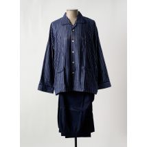 VALBOURG - Pyjama bleu en coton - Homme - Taille 50 - Modz