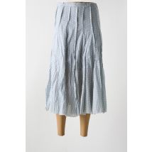 MALIA B - Jupe longue gris en coton - Femme - Taille 40 - Modz