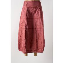NID D'ABEILLE - Jupe longue rose en coton - Femme - Taille 38 - Modz