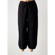 ZELTI - Pantalon large noir en viscose - Femme - Taille 40 - Modz