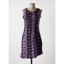 ZELTI - Robe courte violet en viscose - Femme - Taille 42 - Modz
