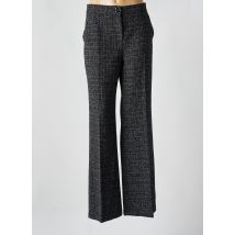 CAROLINE BISS - Pantalon droit noir en polyester - Femme - Taille 38 - Modz