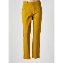 EAST DRIVE - Jegging jaune en coton - Femme - Taille 42 - Modz