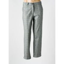 EAST DRIVE - Pantalon droit gris en polyester - Femme - Taille 44 - Modz