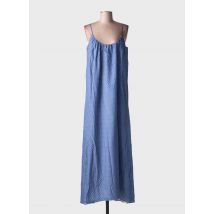 AMERICAN VINTAGE - Robe longue bleu en coton - Femme - Taille 36 - Modz