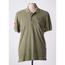 HERO SEVEN - Polo vert en coton - Homme - Taille XL - Modz