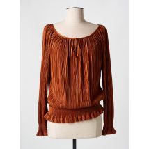 LE PETIT BAIGNEUR - Blouse orange en polyester - Femme - Taille 36 - Modz