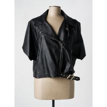 INA EXCLUSIV - Veste simili cuir noir en viscose - Femme - Taille 42 - Modz