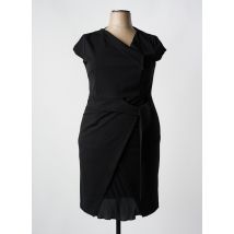 KITANA - Robe mi-longue noir en polyester - Femme - Taille 48 - Modz