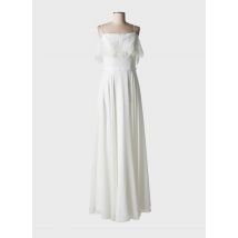 FASHION NEW YORK - Robe longue blanc en polyester - Femme - Taille 48 - Modz