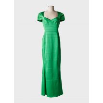 SONJA KIEFER - Robe longue vert en acetate - Femme - Taille 40 - Modz