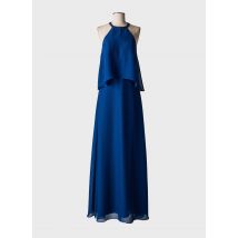 FASHION NEW YORK - Robe longue bleu en polyester - Femme - Taille 38 - Modz
