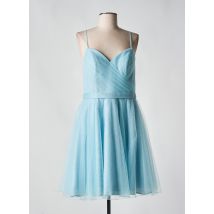 CREATIF PARIS - Robe mi-longue bleu en polyester - Femme - Taille 38 - Modz