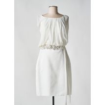 FASHION NEW YORK - Robe mi-longue blanc en polyester - Femme - Taille 38 - Modz