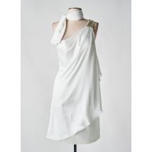 FASHION NEW YORK - Robe mi-longue blanc en polyester - Femme - Taille 40 - Modz