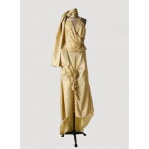 MIRALINA - Ensemble jupe jaune en polyester - Femme - Taille 42 - Modz