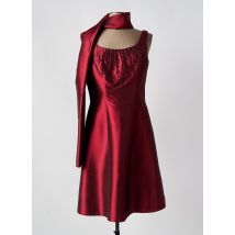 FASHION NEW YORK - Robe mi-longue rouge en polyester - Femme - Taille 42 - Modz